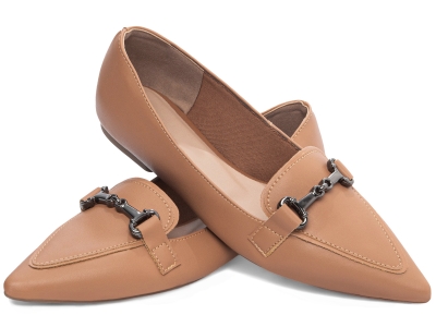 Sapatilha Mocassim Bico Fino Alongado Torricella