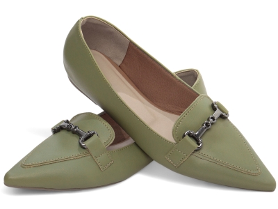 Sapatilha Mocassim Bico Fino Alongado Torricella