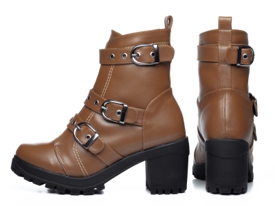 Bota Cano Curto Feminina Torricella