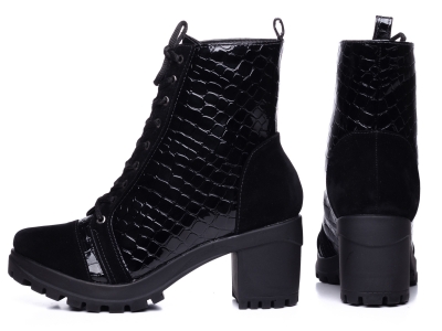 Bota Cano Curto Feminina Torricella