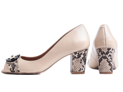 Sapato Peep Toe Torricella