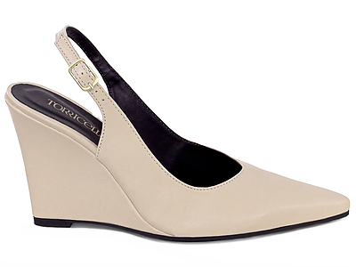 Scarpin Slingback Anabela Corte V Torricella