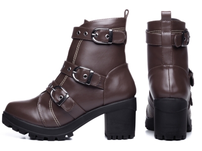 Bota Cano Curto Feminina Torricella